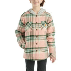 Cable - Knit Women Long Sleeve Top with a Cozy TextureYouth Girls Long Sleeve Flannel Snap Front Hooded Shirt Jacket - Peach Amber Cable - Knit Women Long Sleeve Top with a Cozy TextureYouth Girls Long Sleeve Flannel Snap Front Hooded Shirt Jacket - Peach Amber